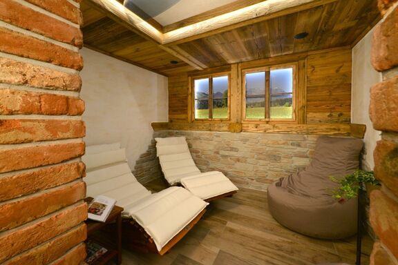 Sauna in der Sonnhof's Ferienresidenz in Reit im Winkl